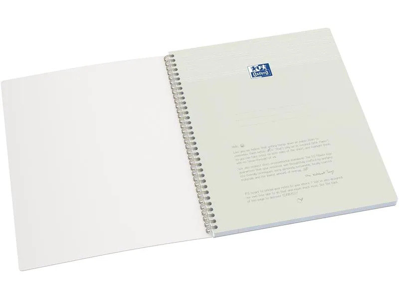 Oxford Notizbuch A4+, kariert, Blau