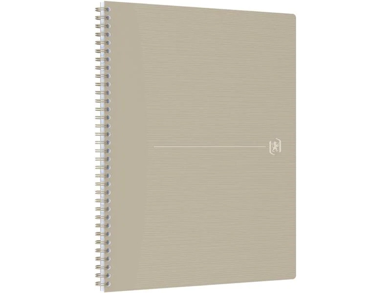 Oxford Notizbuch A4+, kariert, Beige