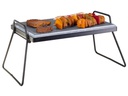 Nouvel Grillstein mit Tragegestell, 60 x 33 x 8 cm