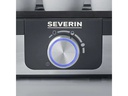 Severin Eierkocher EK 3163, Schwarz/Silber