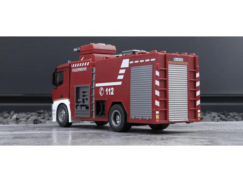 Amewi Mercedes Benz Arocs Feuerwehr Löschfahrzeug RTR, 1:18