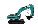 Amewi Kettenbagger G704E Vollmetall Petrol, 1:14, RTR