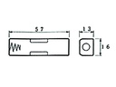Velleman Batteriehalter BH311D, 1x AA 1 Stück