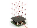 Whadda Bausatz 3D LED-Würfel 3 x 3 x 3