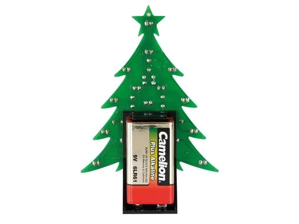 Whadda Bausatz Weinachtsbaum Blau LED, mit Ein/Aus Schalter