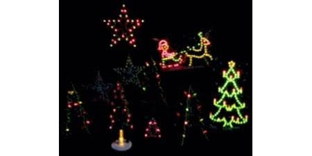 Whadda Bausatz Weinachtsbaum mit blinkenden LEDs