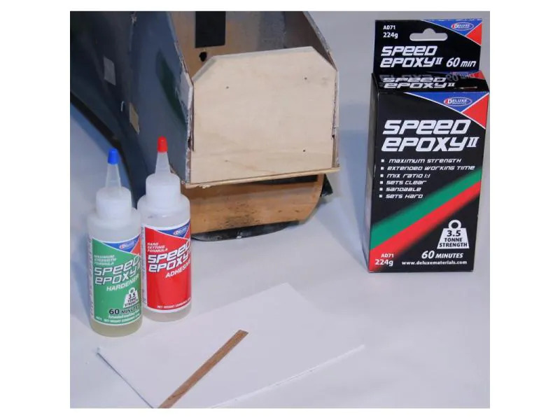 Deluxe Materials Modellbauklebstoff Speed Epoxy II 60 min. 224 g