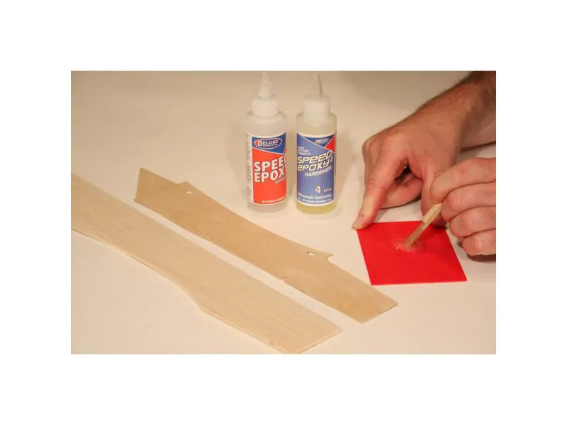 Deluxe Materials Modellbauklebstoff Speed Epoxy II Twin Syringe 4 min.