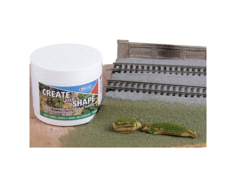 Deluxe Materials Modelliermasse Create and Shape 240 ml, Weiss