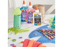 Elmers Bastelkleber Glitter Glue 177 ml, Silber