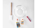 Elmers Bastelkleber Glitter Glue 177 ml, Silber