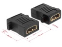Delock Adapter HDMI - HDMI, mit Schraubanschluss, 1 Stück
