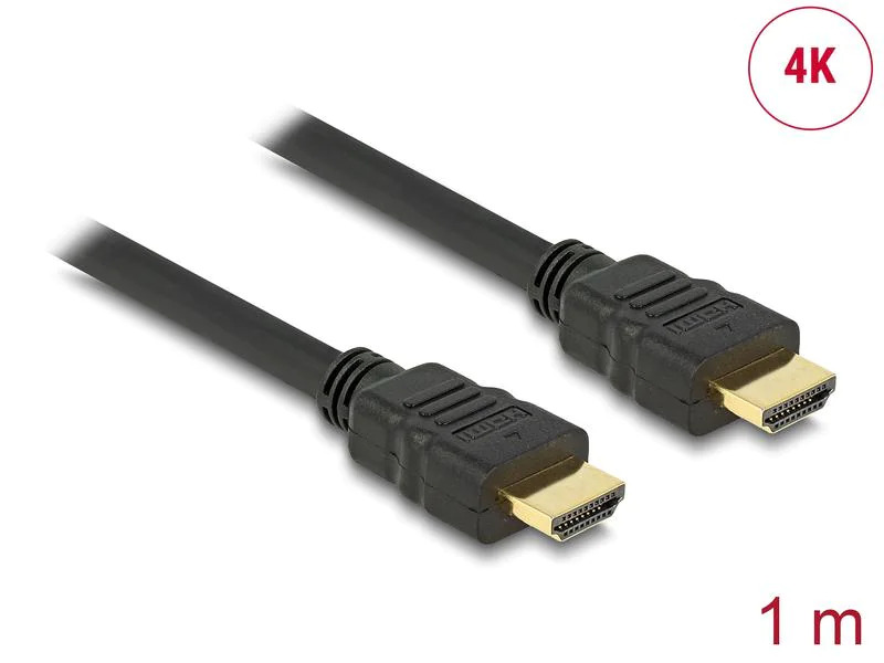 Delock Kabel 4K 30Hz HDMI - HDMI, 1 m