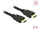 Delock Kabel 4K 30Hz HDMI - HDMI, 2 m