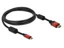 Delock Kabel 4K 30Hz HDMI - Mini-HDMI (HDMI-C), 3 m, Rot