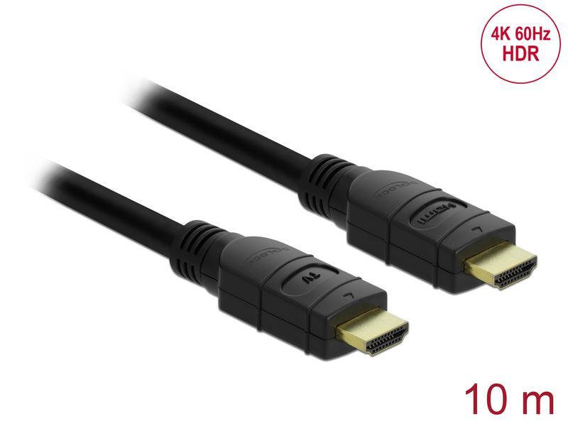 Delock Kabel 4K 60Hz HDMI - HDMI, 10 m