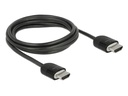 Delock Kabel 4K 60Hz HDMI - HDMI, 2 m, Schwarz