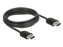 Delock Kabel 4K 60Hz HDMI - HDMI, 3 m, Schwarz