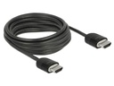Delock Kabel 4K 60Hz HDMI - HDMI, 5 m, Schwarz