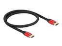 Delock Kabel 8K 60Hz HDMI - HDMI, 0.5 m, Rot