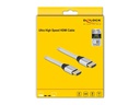 Delock Kabel 8K 60Hz HDMI - HDMI, 0.5 m, Silber