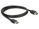 Delock Kabel 8K 60Hz HDMI - HDMI, 1 m, Schwarz