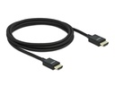 Delock Kabel 8K 60Hz HDMI - HDMI, 2 m, Schwarz
