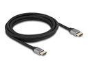 Delock Kabel 8K 60Hz HDMI - HDMI, 3 m, Grau