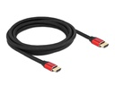 Delock Kabel 8K 60Hz HDMI - HDMI, 3 m, Rot