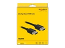 Delock Kabel 8K 60Hz HDMI - HDMI, 3 m, Schwarz