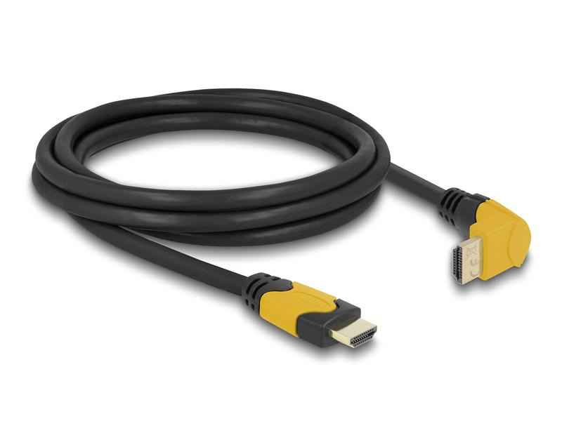 Delock Kabel Oben gewinkelt 8K 60Hz HDMI - HDMI, 2 m