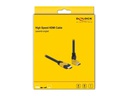 Delock Kabel Oben gewinkelt 8K 60Hz HDMI - HDMI, 2 m