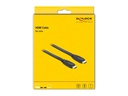Delock Kabel flach HDMI - HDMI, 3 m, Schwarz