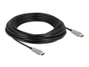 Delock Optisches Kabel 4K 60Hz HDMI - HDMI, 15 m, Schwarz