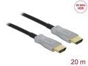Delock Optisches Kabel 4K 60Hz HDMI - HDMI, 20 m, Schwarz
