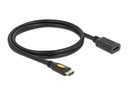 Delock Verlängerungskabel 4K 30Hz HDMI - HDMI, 1 m