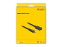 Delock Verlängerungskabel 4K 30Hz HDMI - HDMI, 1 m