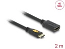 Delock Verlängerungskabel 4K 30Hz HDMI - HDMI, 2 m