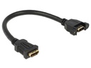 Delock Verlängerungskabel zum Einbau, 4K 30Hz HDMI - HDMI, 0.25 m