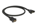 Delock Verlängerungskabel zum Einbau, 4K 30Hz HDMI - HDMI, 0.5 m