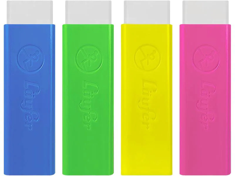 Läufer Radiergummi Pocket Blau