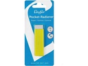 Läufer Radiergummi Pocket Gelb