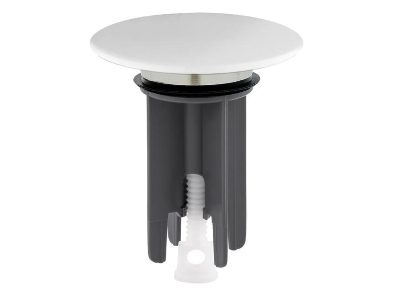 Mateu Waschbeckenstöpsel Snap Ø 63 mm, Weiss