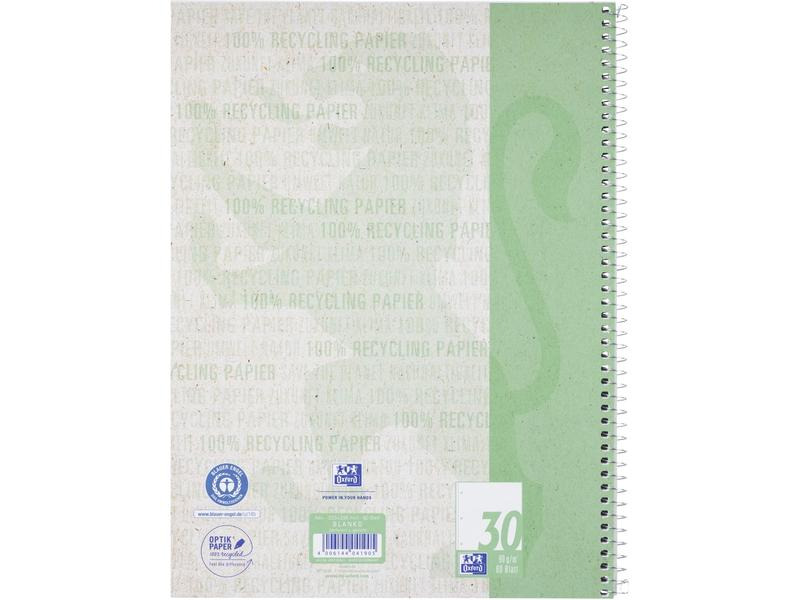 Oxford Notizbuch blanko, A4+, Dunkelgrün