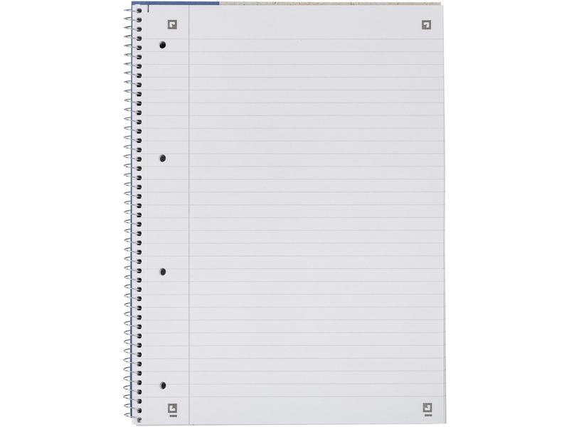Oxford Notizbuch kariert, A4+, Blau