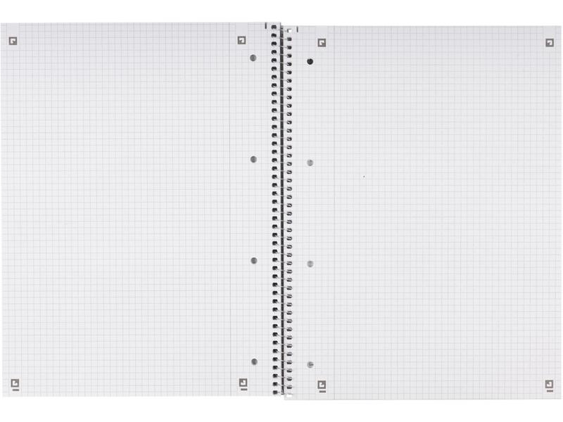 Oxford Notizbuch kariert, A4+, Rot