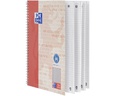 Oxford Notizbuch kariert, A5+, Rot
