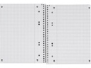 Oxford Notizbuch kariert, A5+, Rot