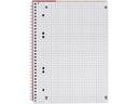 Oxford Notizbuch kariert, A5+, Rot