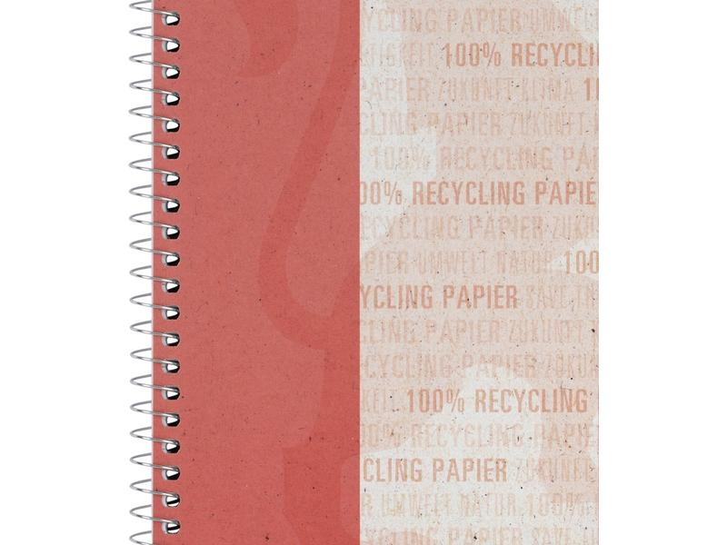 Oxford Notizbuch kariert, A5+, Rot